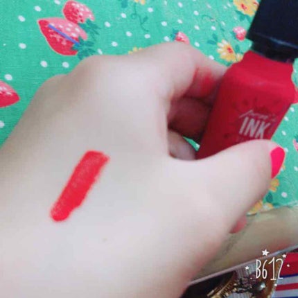 インク ベルベット/PERIPERA/口紅を使ったクチコミ(4枚目)