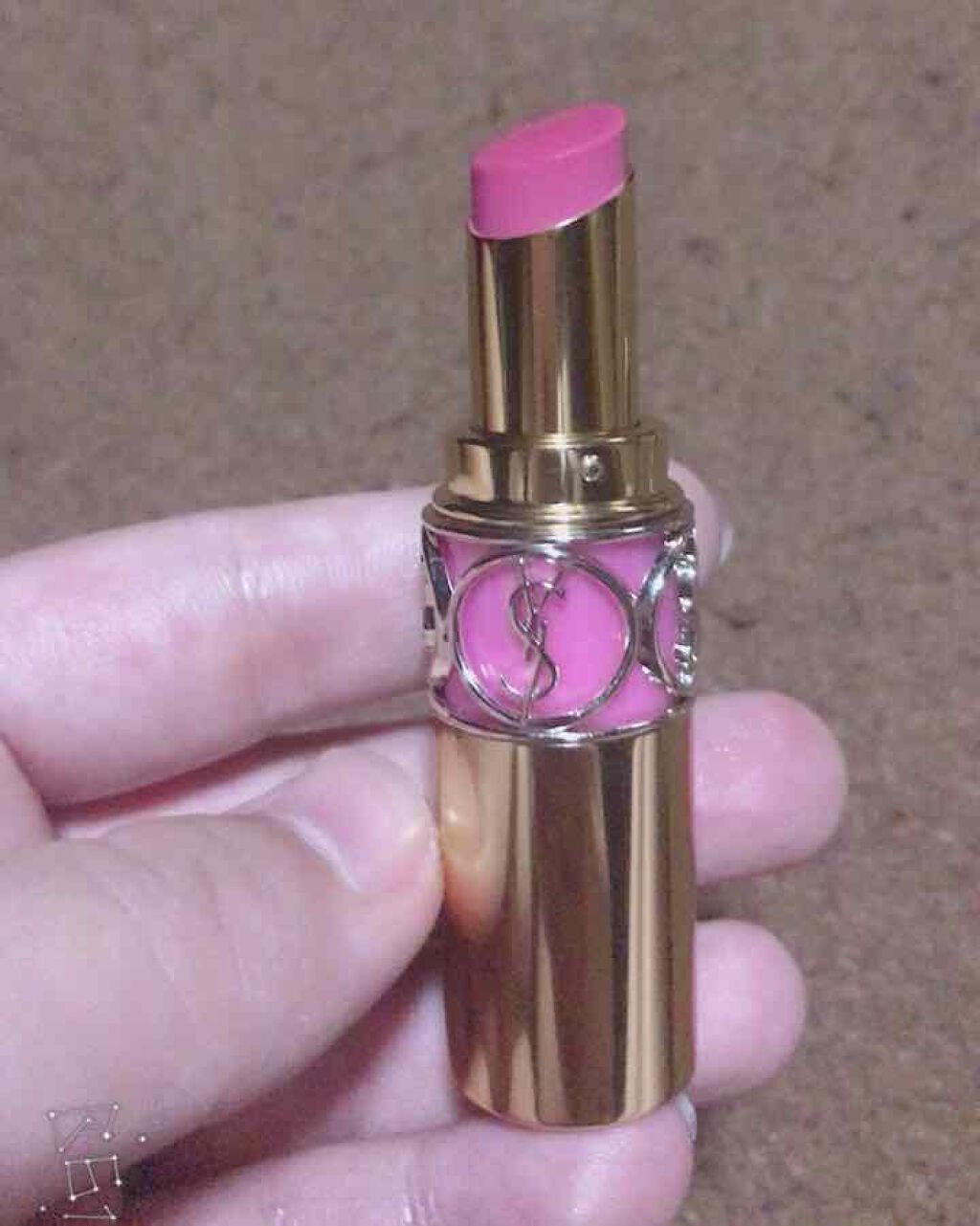 ルージュ ヴォリュプテ シャイン/YVES SAINT LAURENT BEAUTE/口紅を使ったクチコミ(3枚目)