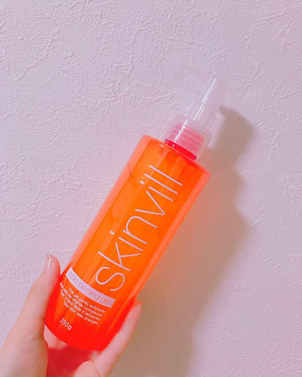 ホワイトピーリングジェル/skinvill/ピーリングを使ったクチコミ(1枚目)