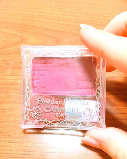 【旧品】パウダーチークス/キャンメイク/パウダーチークを使ったクチコミ(1枚目)