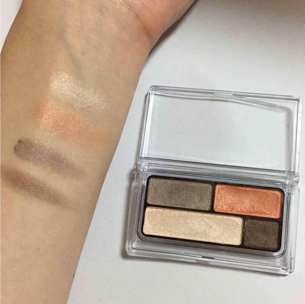 アイカラー(4色タイプ)(旧)/無印良品/アイシャドウパレットを使ったクチコミ(1枚目)