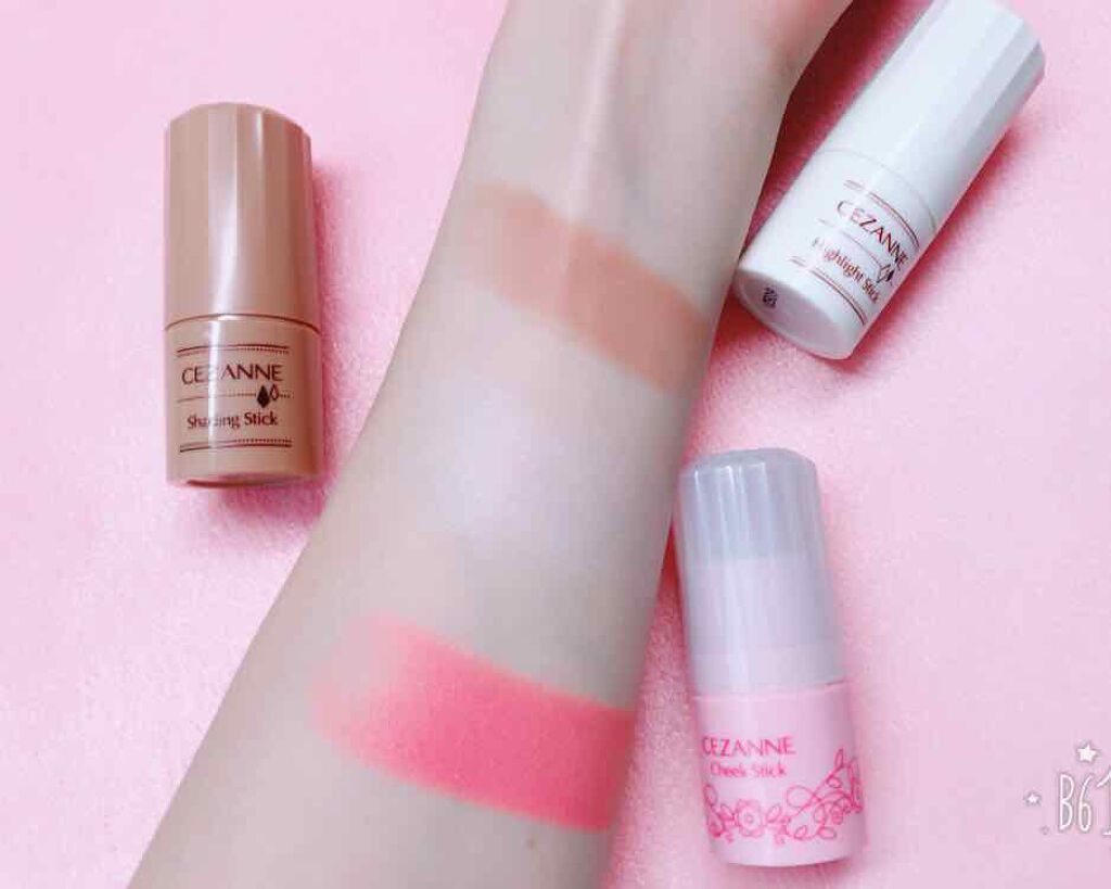 ハイライトスティック/CEZANNE/スティックハイライトを使ったクチコミ（3枚目）