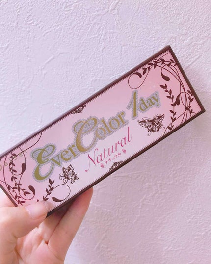 エバーカラーワンデーナチュラル モイストレーベルUV/エバーカラー/ワンデー(1DAY)カラコンを使ったクチコミ(1枚目)