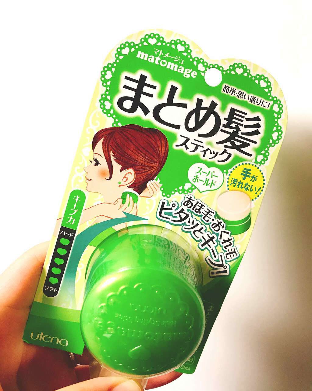 まとめ髪スティック スーパーホールド/マトメージュ/ヘアワックス・クリームを使ったクチコミ（1枚目）