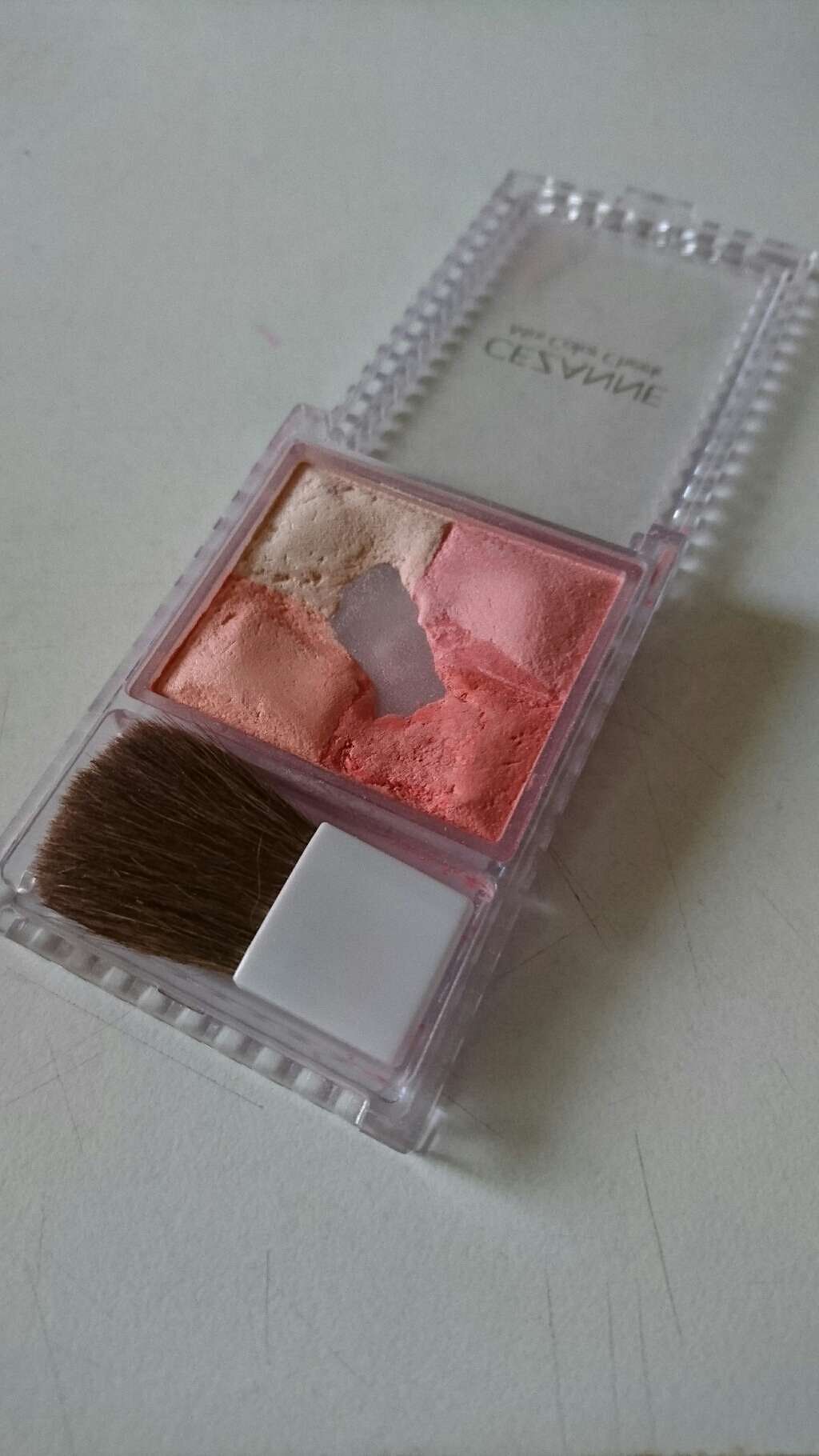 ミックスカラーチーク/CEZANNE/パウダーチークを使ったクチコミ(2枚目)