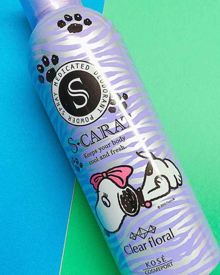 薬用デオドラント パウダースプレー (クリアフローラル)/エスカラット/デオドラント・制汗剤を使ったクチコミ(1枚目)