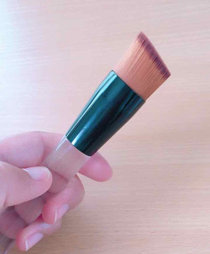 DAISO 春姫 ファンデーションブラシのクチコミ「DAISO
春姫 ファンデーションブラシ
このブラシ使いづらい、、😓って方が多いと思いま.....」(1枚目)