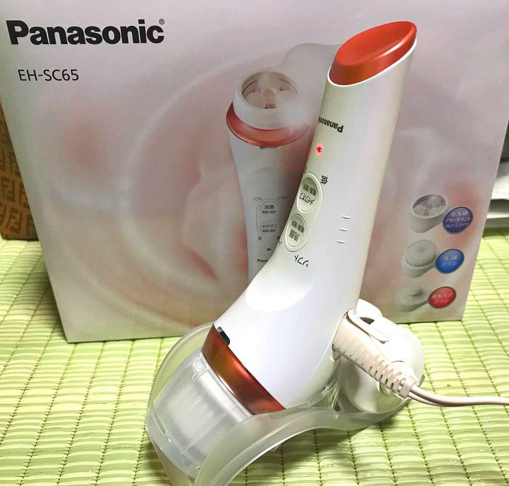 洗顔美容器 濃密泡エステ EH-SC65-P/Panasonic/美顔器・マッサージを使ったクチコミ(1枚目)