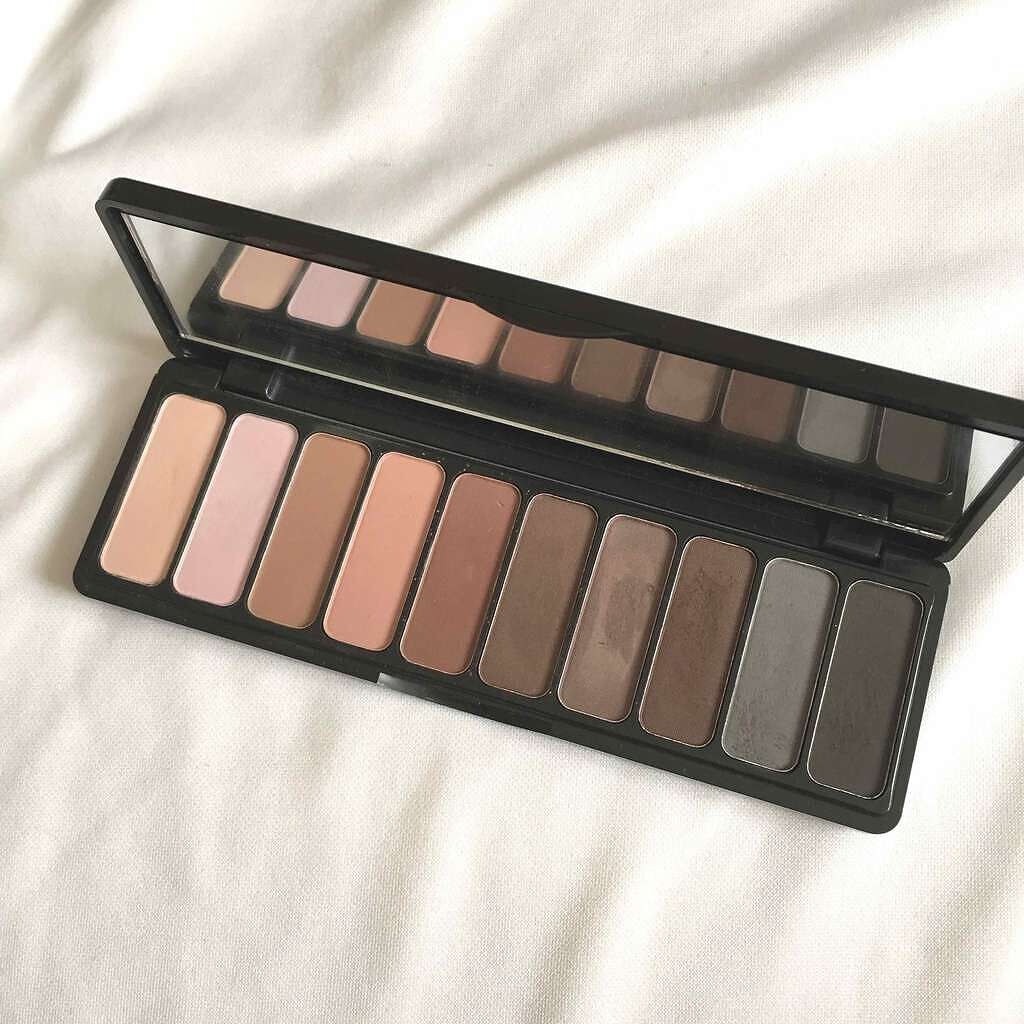 マッド・フォー・マットアイシャドーパレット/e.l.f. Cosmetics/アイシャドウパレットを使ったクチコミ(2枚目)