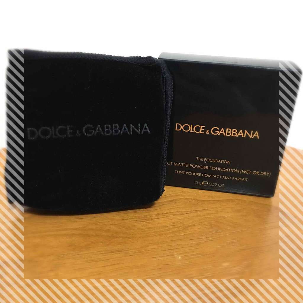 DOLCE&GABBANA BEAUTY パーフェクトマットファンデーションのクチコミ「<IVORY50>超色白さん向け。

イタリア旅行中に見つけて即買いしました。今まで試した中で.....」（2枚目）
