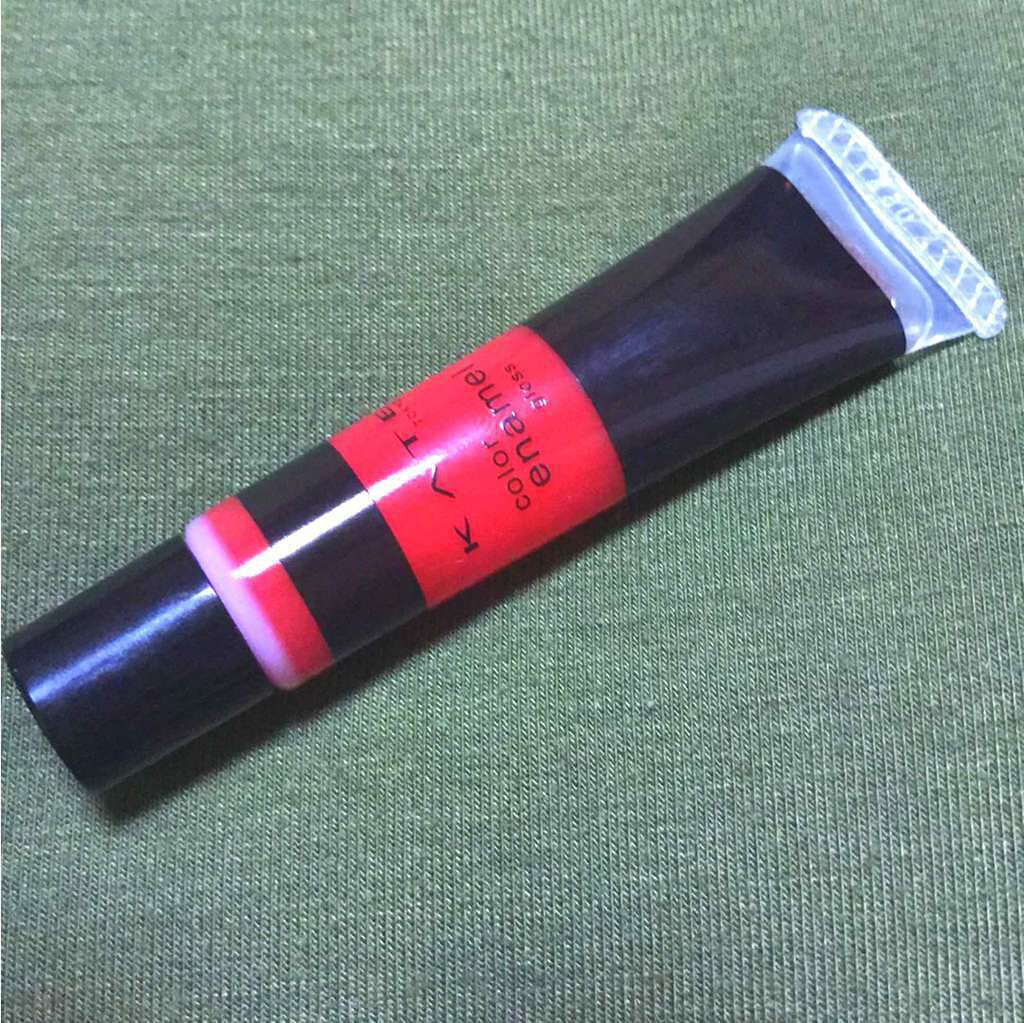 カラーエナメルグロス/KATE/リップグロスを使ったクチコミ(1枚目)