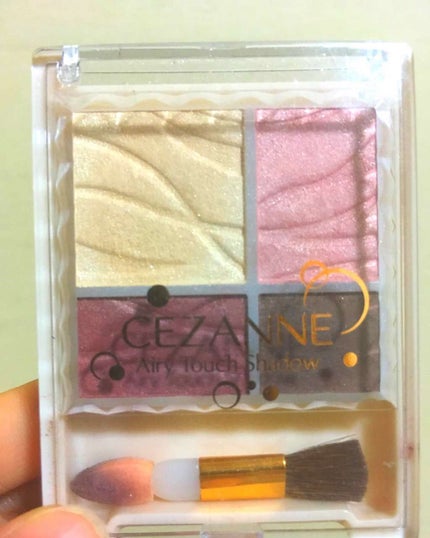 エアリータッチシャドウ/CEZANNE/アイシャドウパレットを使ったクチコミ(1枚目)