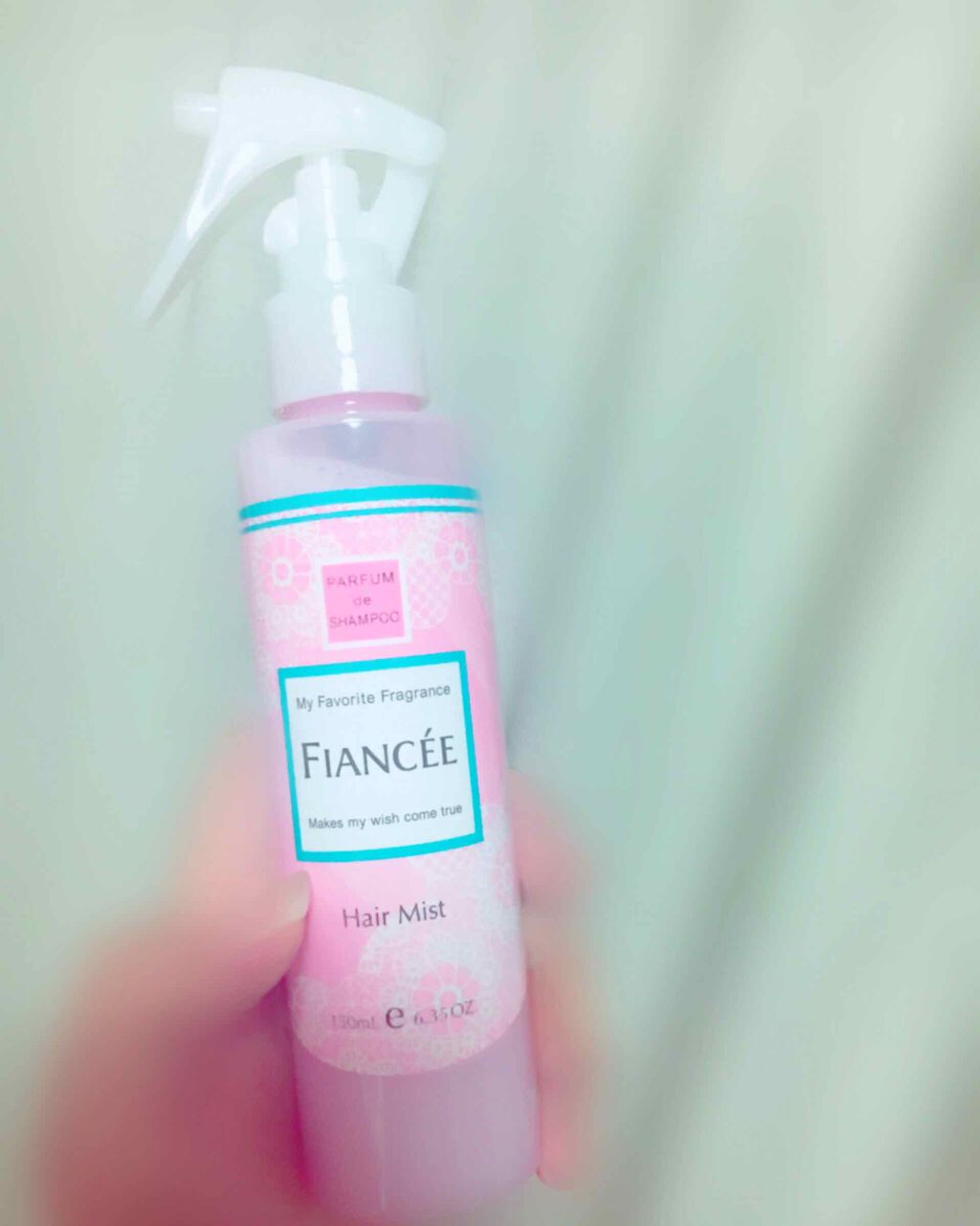 フレグランスヘアミスト ピュアシャンプーの香り/フィアンセ/ヘアミストを使ったクチコミ(1枚目)