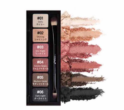 アイシャドウパレット /5 Holique/アイシャドウパレットを使ったクチコミ(4枚目)