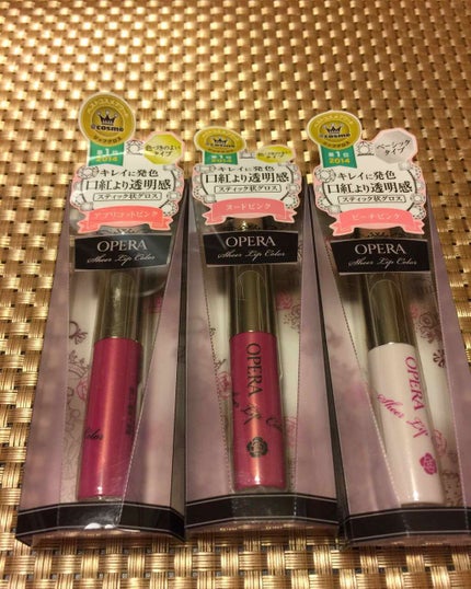 シアーリップカラー(旧)/OPERA/リップグロスを使ったクチコミ(3枚目)