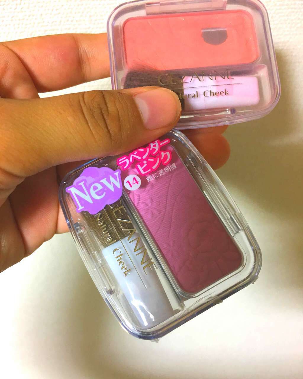 ナチュラル チークN/CEZANNE/パウダーチークを使ったクチコミ(1枚目)