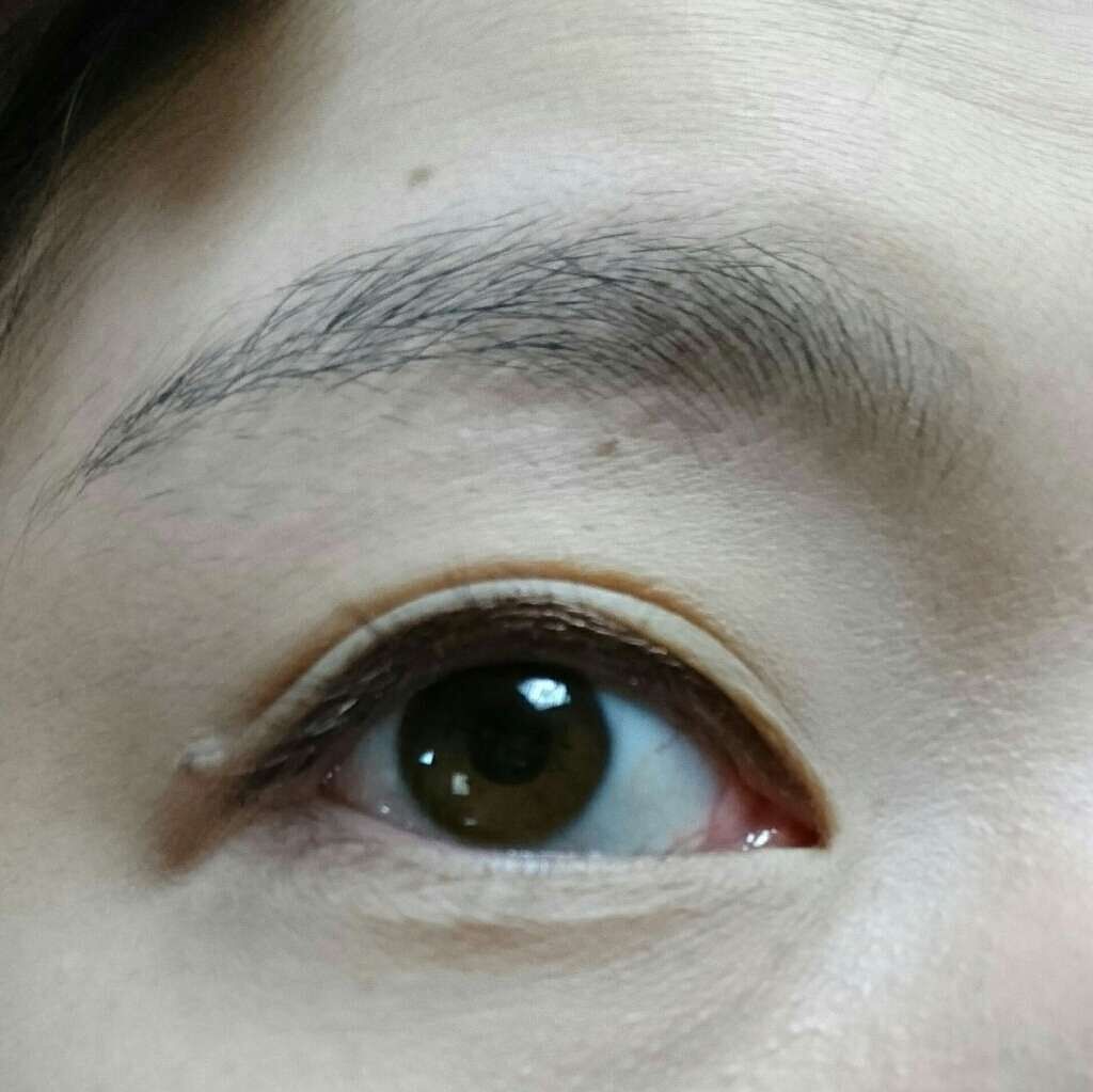 アイベースカラー/無印良品/アイシャドウベースを使ったクチコミ（3枚目）