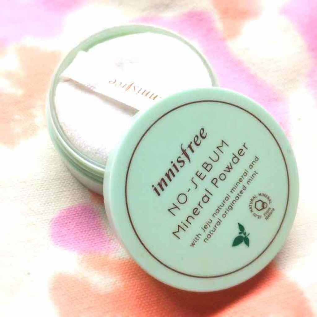 ノーセバム ミネラルパウダー/innisfree/ルースパウダーを使ったクチコミ(1枚目)