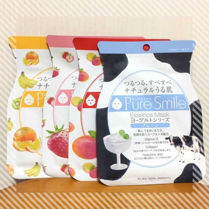ヨーグルトシリーズ プレーン/Pure Smile/シートマスク・パックを使ったクチコミ(1枚目)
