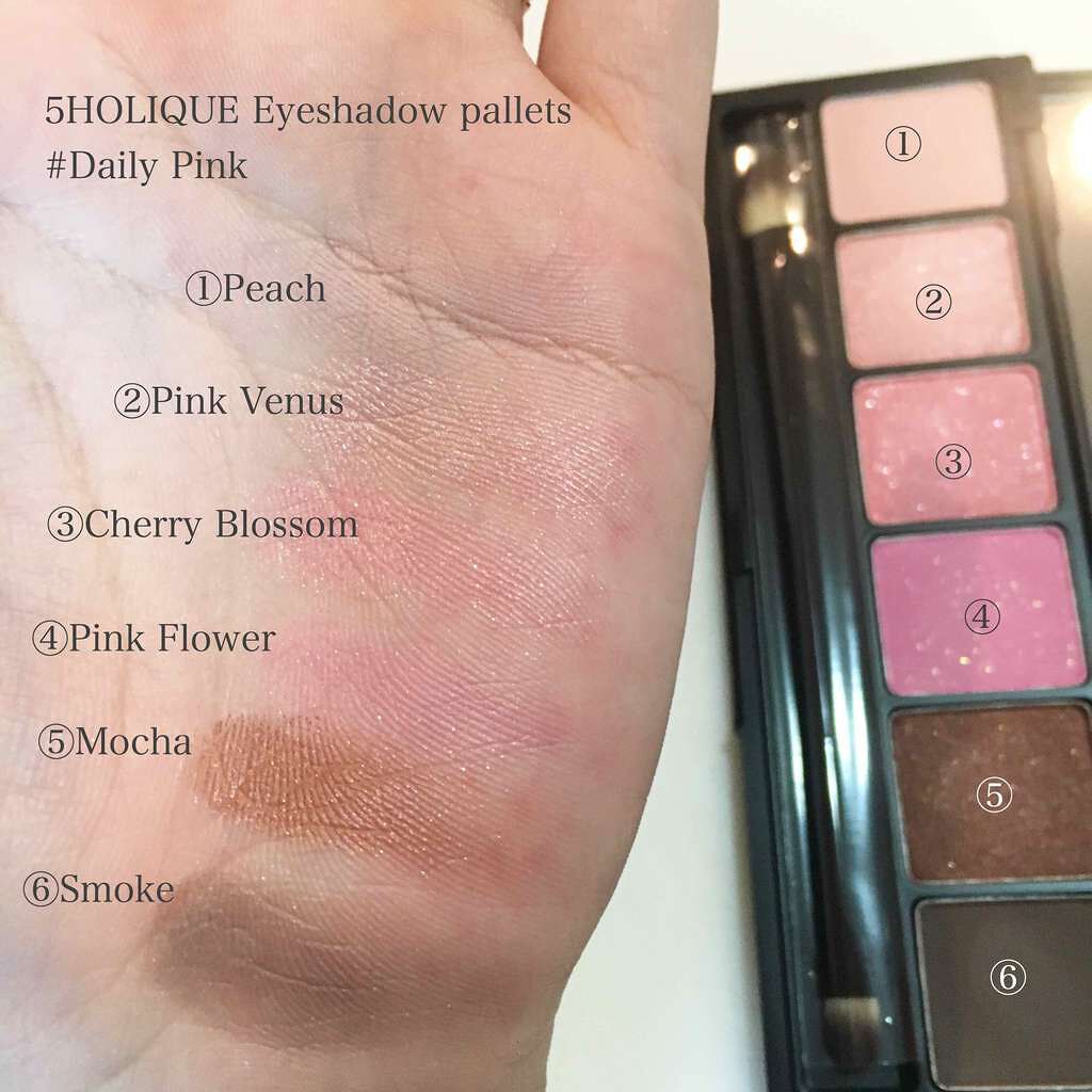 アイシャドウパレット /5 Holique/アイシャドウパレットを使ったクチコミ(2枚目)