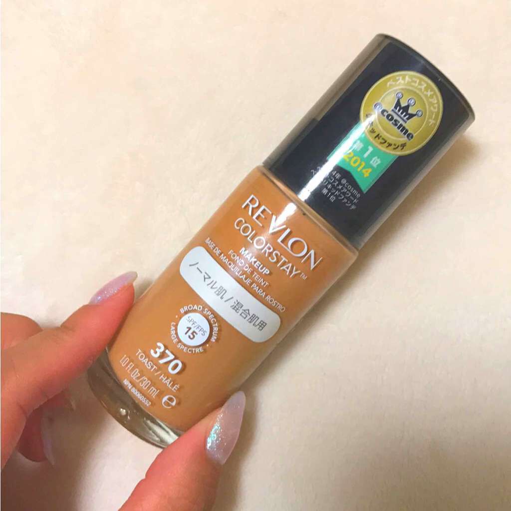 カラーステイ メイクアップ/REVLON/リキッドファンデーションを使ったクチコミ(1枚目)