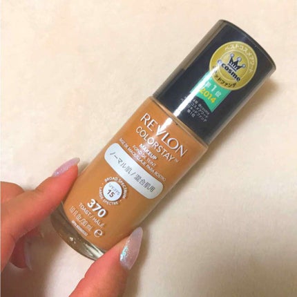 カラーステイ メイクアップ/REVLON/リキッドファンデーションを使ったクチコミ(1枚目)