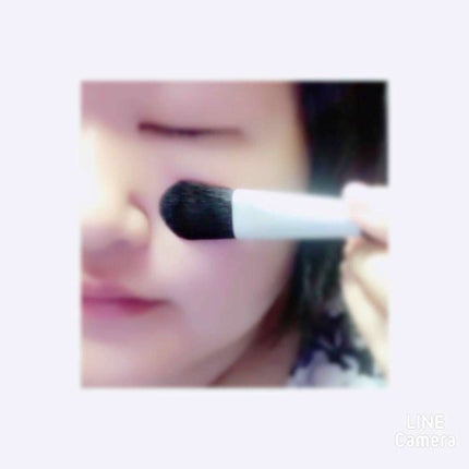 ごくふわっ 春姫 リキッドファンデーションブラシ/DAISO/メイクブラシを使ったクチコミ(3枚目)