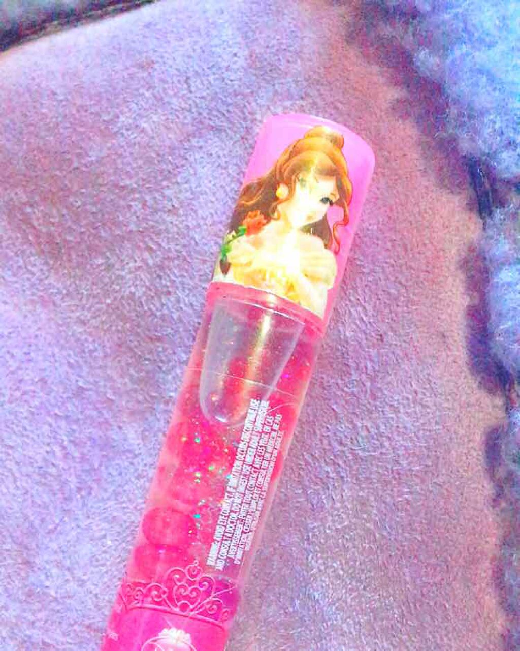 ディズニーストア ディズニーグロスのクチコミ「このグロスは、友達からグアムのお土産でもらいました！ディズニーショップだと思います！サラサラと.....」（1枚目）