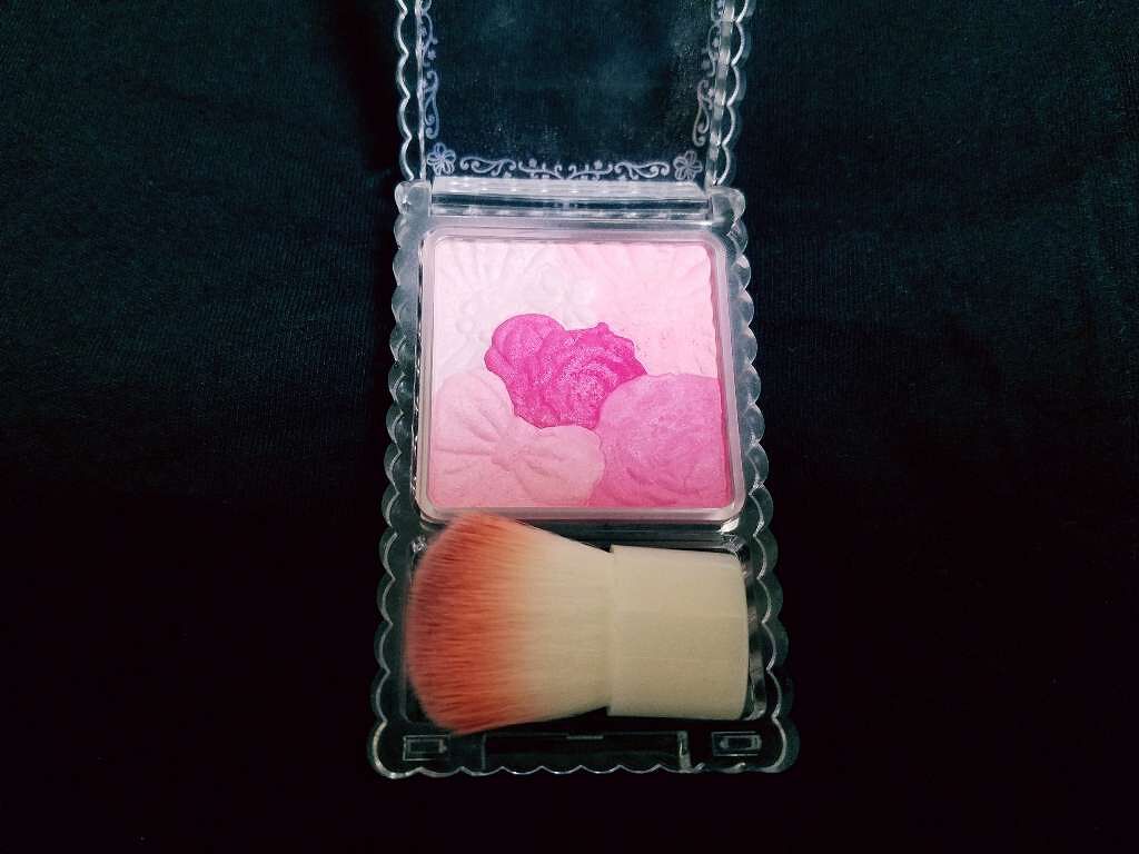 グロウフルールチークス/キャンメイク/パウダーチークを使ったクチコミ(1枚目)