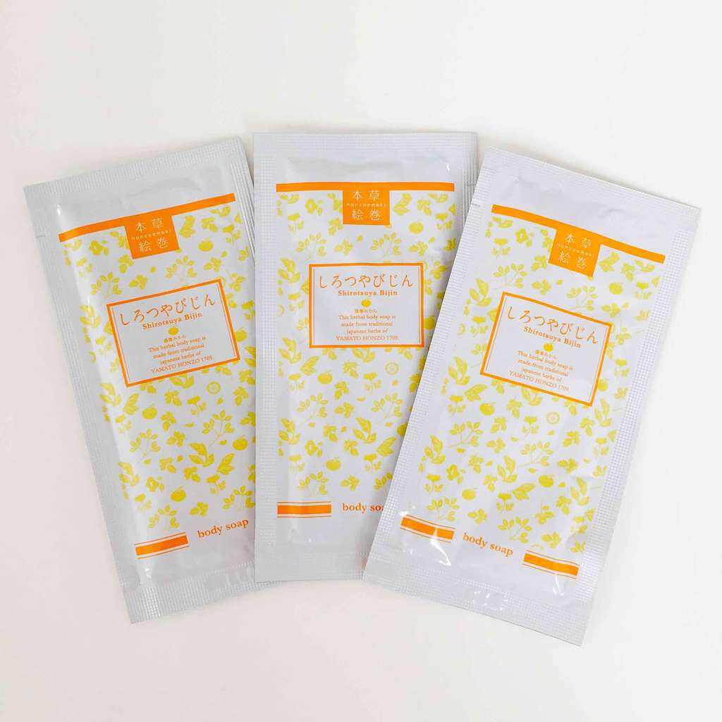 本草絵巻しろつやびじん　薩摩みかん/エルシーラブコスメ/洗顔フォームを使ったクチコミ（1枚目）