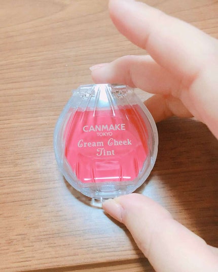 クリームチーク ティント/キャンメイク/ジェル・クリームチークを使ったクチコミ(1枚目)