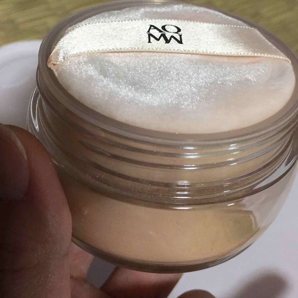 AQ MW フェイスパウダー/DECORTÉ/ルースパウダーを使ったクチコミ(2枚目)