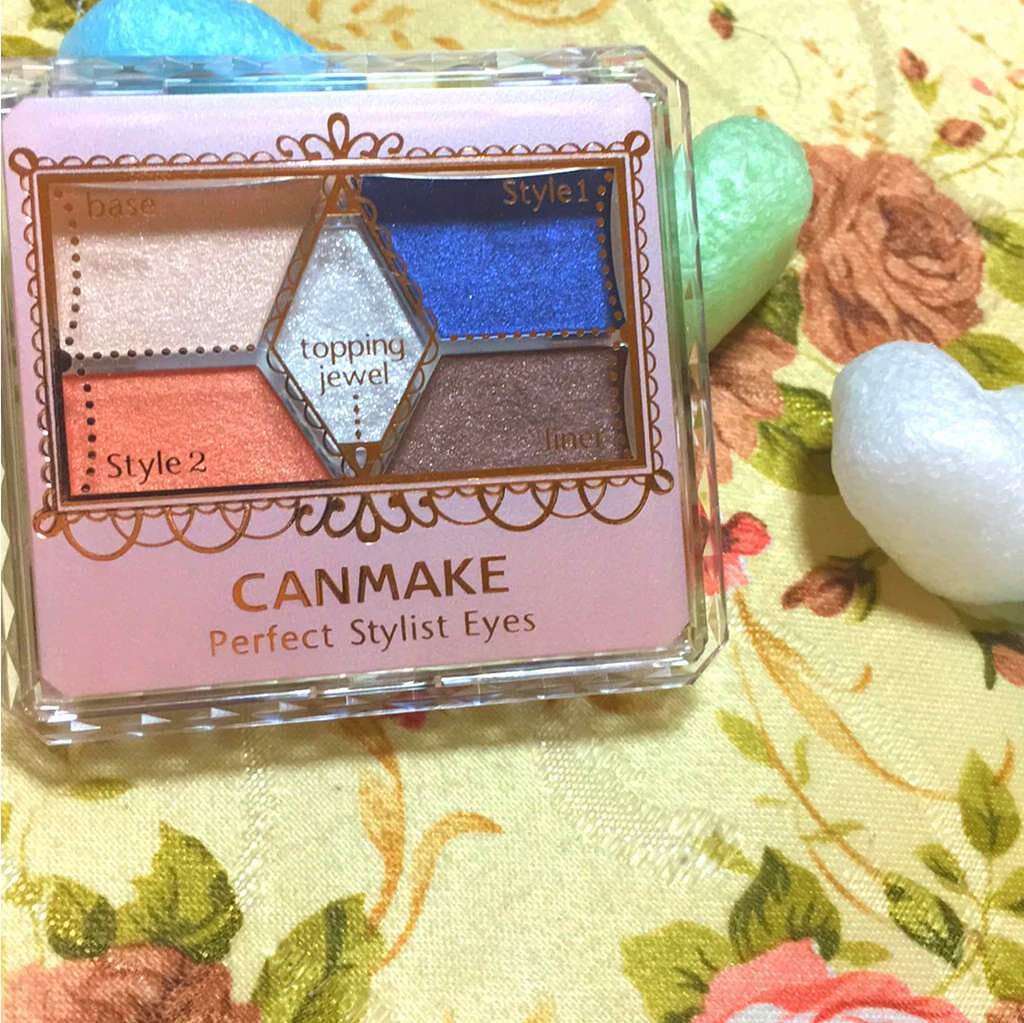 【旧品】パーフェクトスタイリストアイズ/キャンメイク/アイシャドウパレットを使ったクチコミ（1枚目）