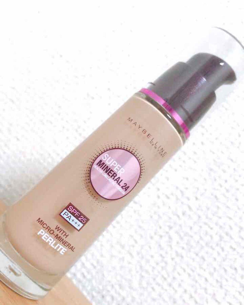 SP ミネラル リキッド ロングキープ/MAYBELLINE NEW YORK/リキッドファンデーションを使ったクチコミ（1枚目）