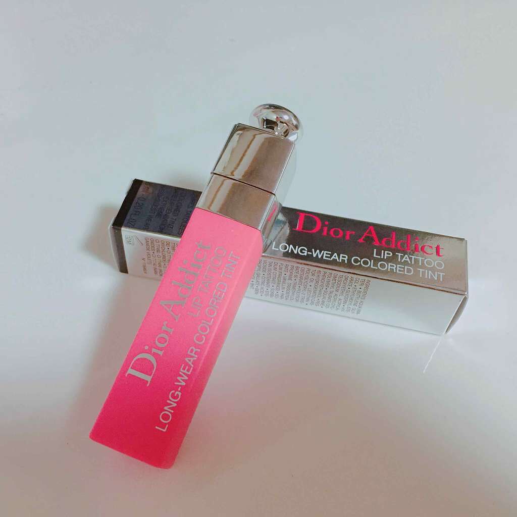 【旧】ディオール アディクト リップ ティント/Dior/リップグロスを使ったクチコミ（1枚目）
