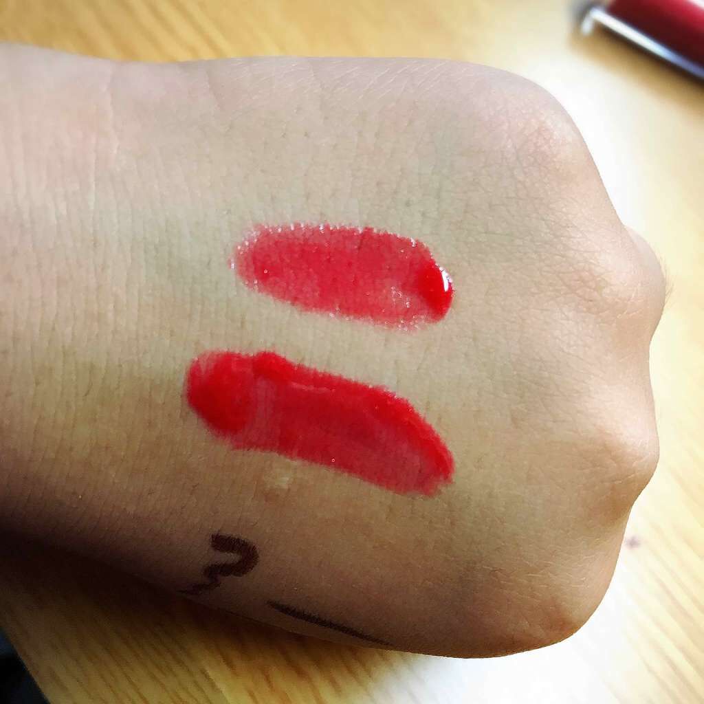 ATハイカラーリップグロス   /セリア/リップグロスを使ったクチコミ（2枚目）