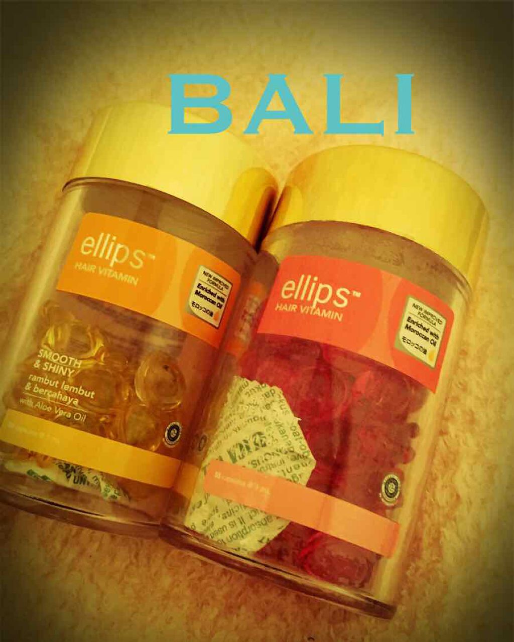 ヘアーオイル【トリートメント】/ellips/ヘアオイルを使ったクチコミ(1枚目)