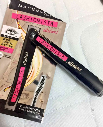 ラッシュニスタ オイリシャス/MAYBELLINE NEW YORK/マスカラを使ったクチコミ(1枚目)
