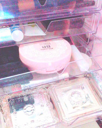 3段式クリアーケース/DAISO/その他化粧小物を使ったクチコミ(3枚目)