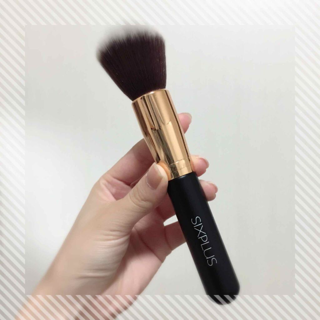 貴族のゴールド メイクブラシ11本セット 化粧ポーチ付き/SIXPLUS/メイクブラシを使ったクチコミ(2枚目)