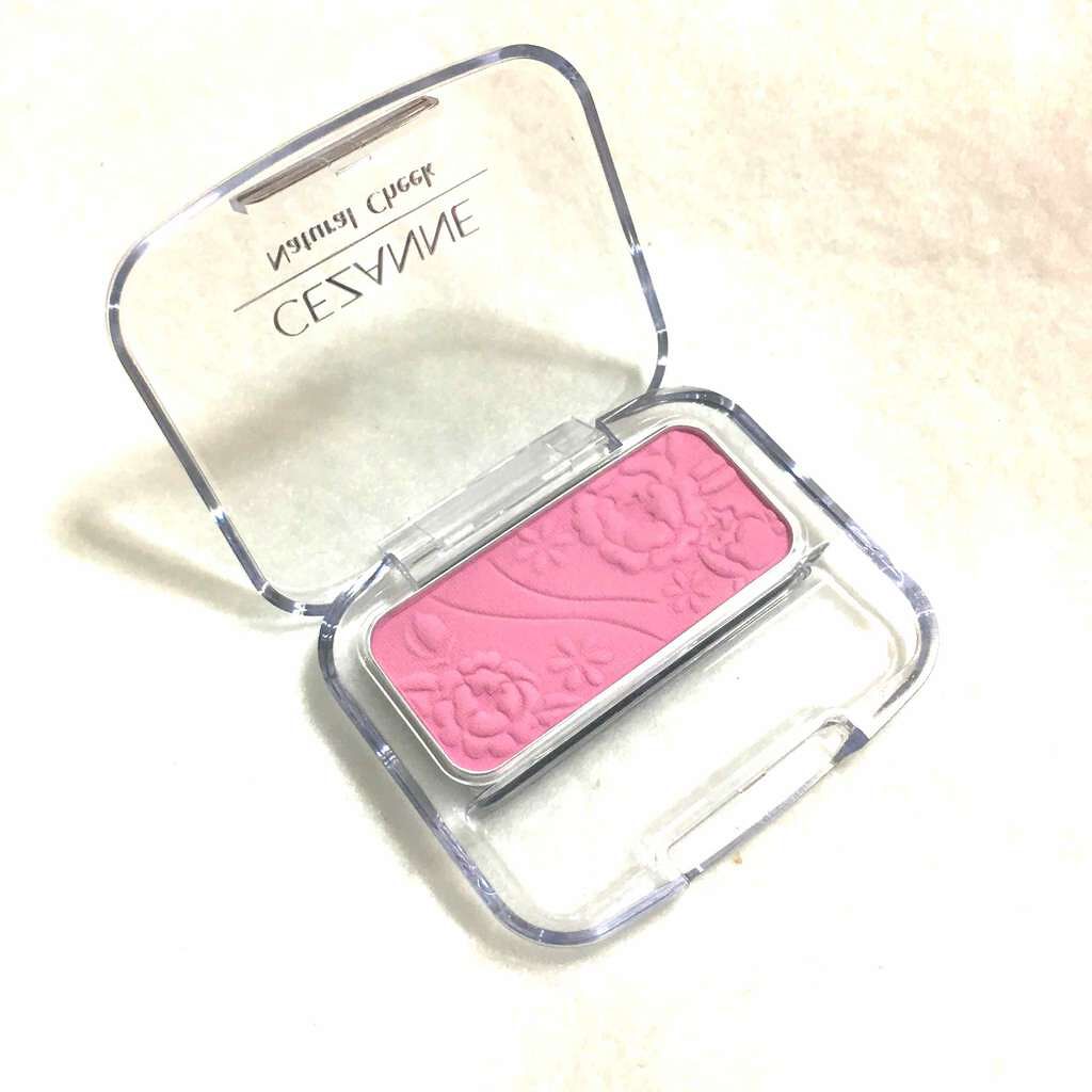 ナチュラル チークN/CEZANNE/パウダーチークを使ったクチコミ（1枚目）