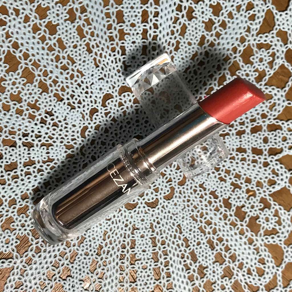 ラスティンググロスリップ/CEZANNE/口紅を使ったクチコミ(2枚目)