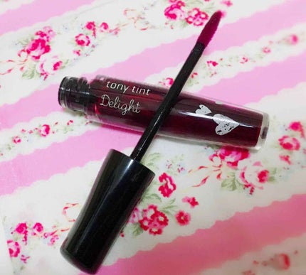 ディライト トニーティント チェリーピンク/TONYMOLY/リップティントを使ったクチコミ(1枚目)