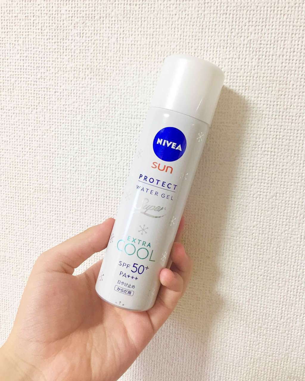 ニベアサン プロテクトウォータージェル SPF50+ エクストラクール/ニベア/日焼け止め・UVケアを使ったクチコミ（1枚目）