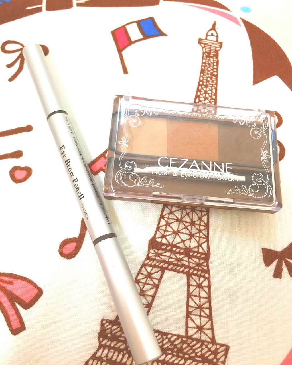 ノーズ&アイブロウパウダー/CEZANNE/パウダーアイブロウを使ったクチコミ(1枚目)