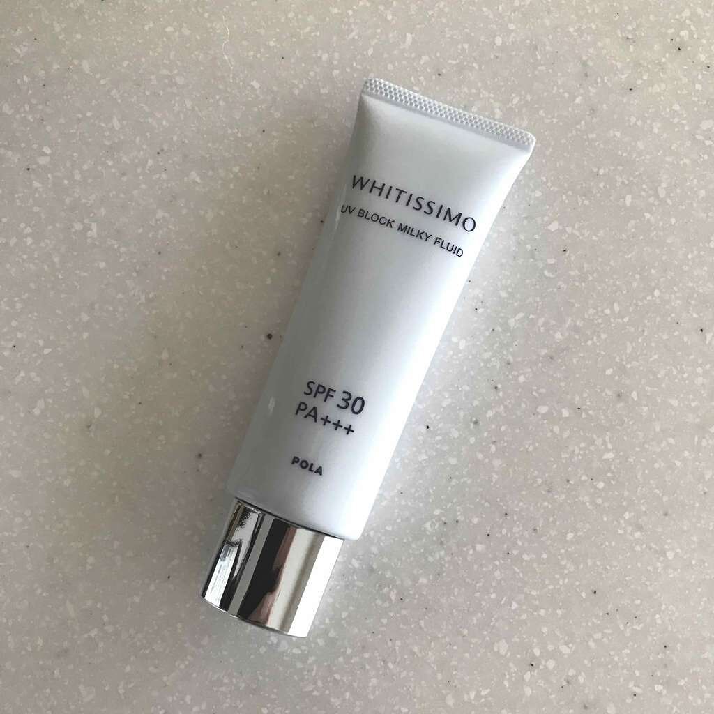UVブロック ミルキーフルイド/ホワイティシモ/日焼け止めクリームを使ったクチコミ(1枚目)