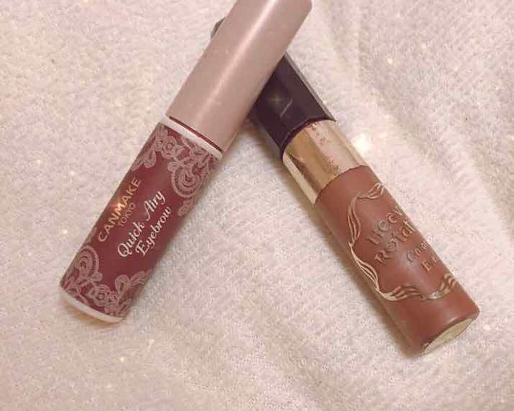 クイックエアリーアイブロウ/キャンメイク/パウダーアイブロウを使ったクチコミ（1枚目）