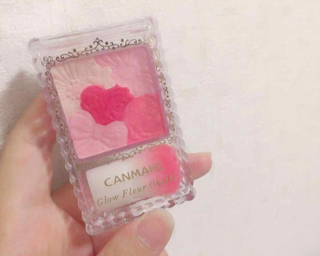 グロウフルールチークス/キャンメイク/パウダーチークを使ったクチコミ(1枚目)