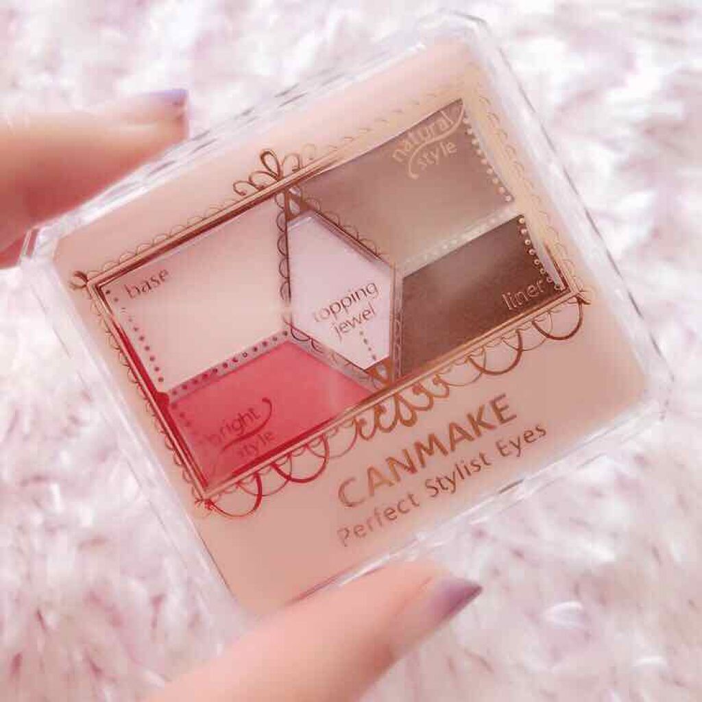 【旧品】パーフェクトスタイリストアイズ/キャンメイク/アイシャドウパレットを使ったクチコミ(1枚目)