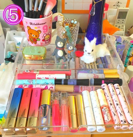 重なるアクリルケース2段引出・大/無印良品/その他化粧小物を使ったクチコミ(4枚目)